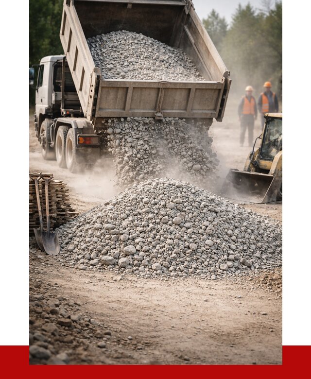 Купить дробленый бетон в Карабулаке от 1756 р./куб | ПРОНЕРУДКрб