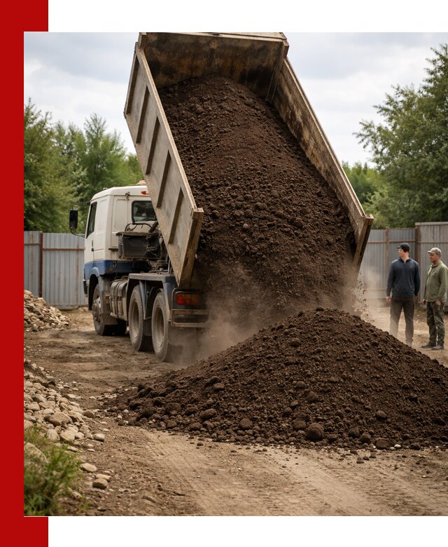 Доставка самосвалом 10 кубов в Карабулаке быстро и надёжно