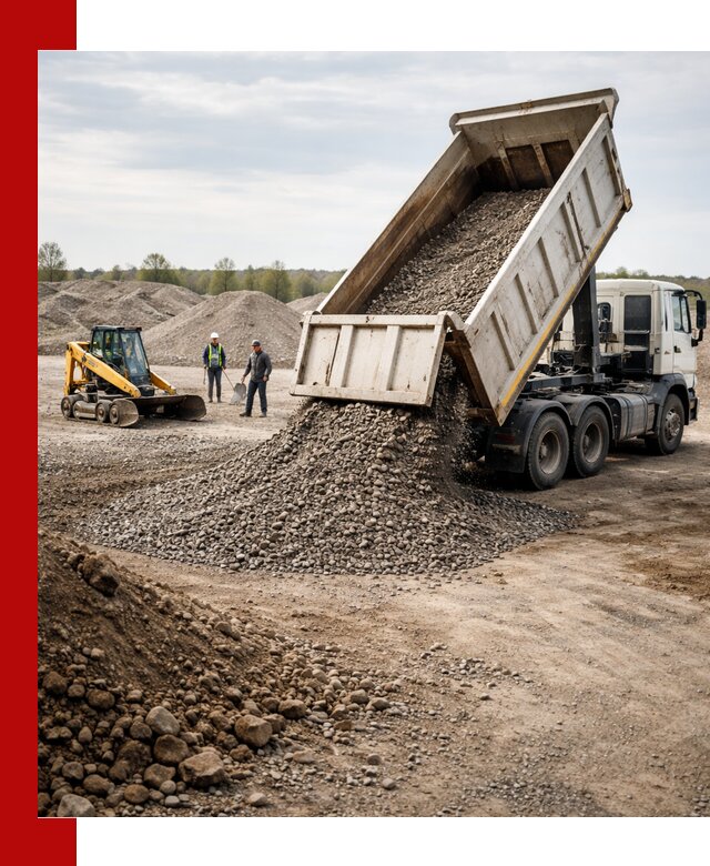 Доставка самосвалом 25 м³ в Карабулаке быстро и надежно