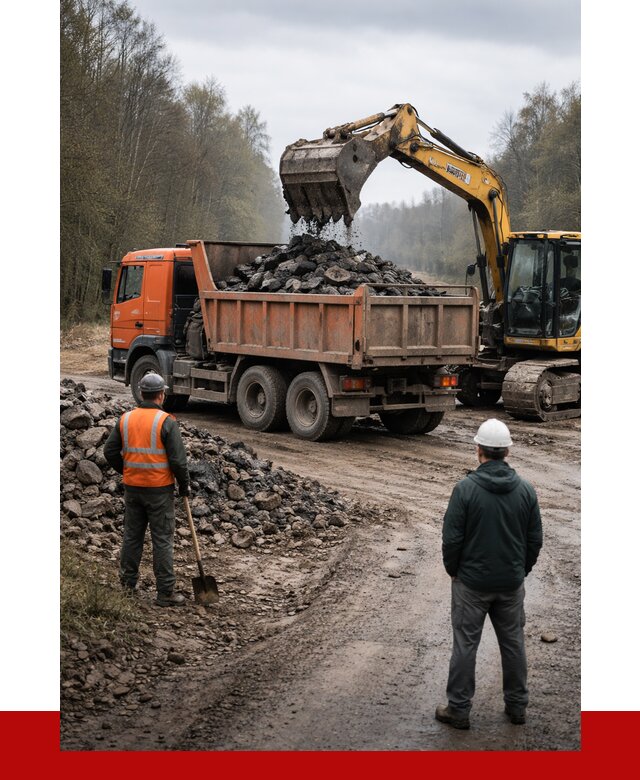 Вывоз асфальта в Карабулаке от 4648 р. самосвалом ПРОНЕРУДКрб