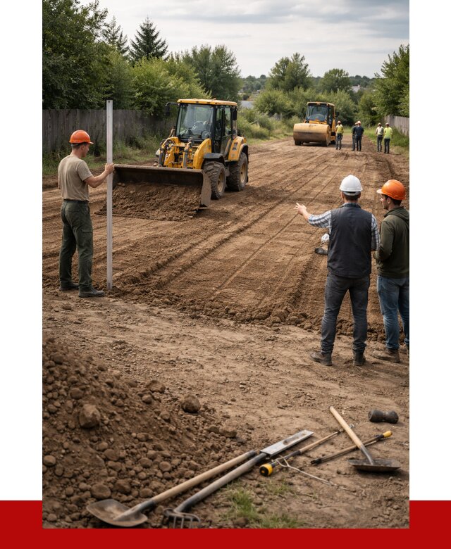 Планировка участка грунтом в Карабулаке от 4648 р ПРОНЕРУДКрб